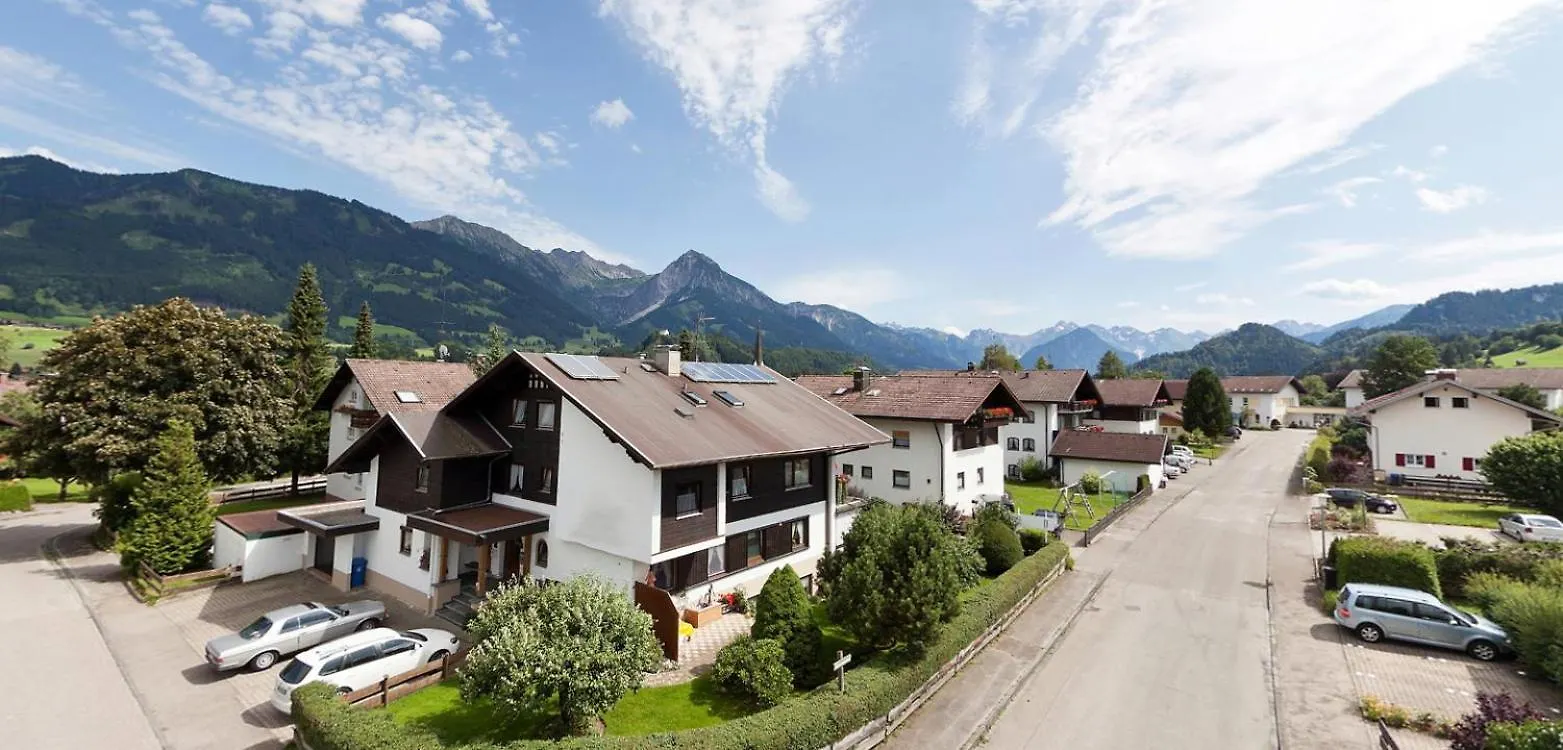 2-Raum Fewo Hermelin - Hallenbad & Sauna Fischen im Allgaeu Apartmán